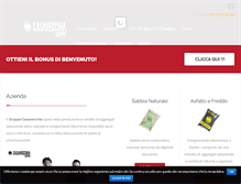 Tablet Screenshot of gruppocasavecchia.it